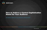 Audience sophistication guide   slideshare