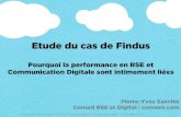Etude de Cas : Findus performance RSE et Communication Digitale