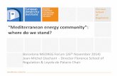“Mediterranean energy community”: where do we stand?