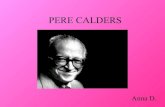 La vida resumida de Pere Calders