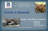 Crisis colonia Grupo Batalla de Carabobo
