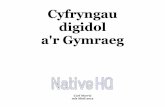 Cyfryngau digidol a'r Gymraeg