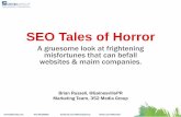 SEO Tales of Horror Turned Happy Endings with SEO Best Practices
