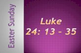 2012 04-08 Easter Sunday Luke 24: 13-35