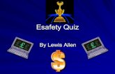 Lewis Allens Esafety Quiz