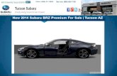 New 2014 Subaru BRZ Premium For Sale In Tucson, AZ