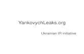 Yanukovych leaks