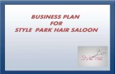 Business plan for style park hair saloon