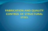 Fabrication and Quality Control of structural steel