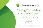 Finding Your Middle Class Millionaires