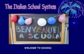 The italian school system
