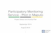 Citizen Monitoring for Waste Management Services in Maputo