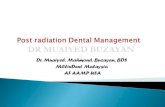 Radiation and radiotherapy prosthodontics 2015