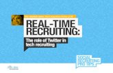 Real-Time Recruiting: The Role of Twitter in Tech Hiring
