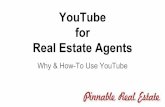 You tube for Real Estate Agents