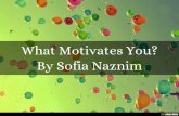 What Motivates YOU?