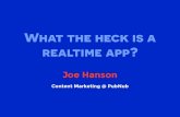 What the heck is a realtime app?