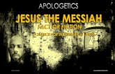 Apologetic External evidence for the existence of Jesus