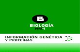 Información genetica y proteinas