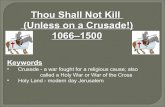 Brief Look at the Crusades