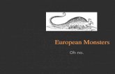 European monsters and game monsters