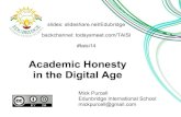 Academic Honesty in the Digital Age