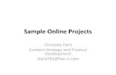 Sample Online Projects