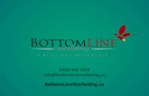 BottomLine Marketing Marketing Budget PowerPoint