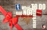 Do's and Don't of Facebook and Pinterest Holiday Marketing
