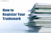 How to register your trademark
