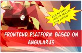 FrontEnd platform based on AngularJS