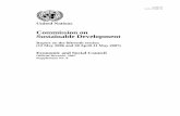 2007 15th Report - Commission on Sustainable Development (CSD)