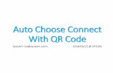 Auto Choose Connect With QR Code for SITCON 2014