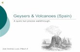 Geysers & volcanoes (José Jiménez)