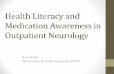 Health Literacy in Neurology Patients