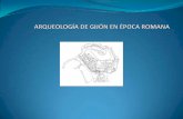 Arqueología de Gijón en Época Romana