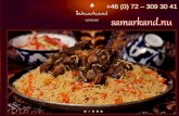 Catering Stockholm -  Cateringfirma Samarkand tel:+46 (0) 8 – 684 38744