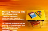 Moving planning into the classroom