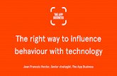 RTBE 2014: The Right Way To Influence Behaviour With Technology