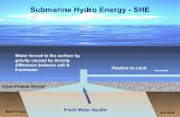 Submarine hydro energy