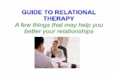 Guide to relational therapy