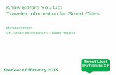 Know Before You Go, Traveler Information for Smart Cities
