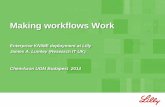 EUGM 2014 - James Lumley (Eli Lilly and Co.): Making Workflows Work: Enterprise deployment of KNIME at Lilly