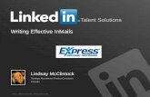 Express Professionals - Writing Effective InMails