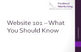 Website Design 101 - What You Should Know