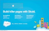 Build Killer Pages With Skuid