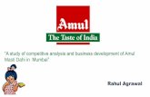 A study of competitive analysis and business development of Amul masti Dahi