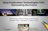 Richard Hillis- Resources & Energy Symposium 2012