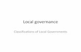 Local governance lecture 5