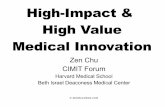 CIMIT High Impact Innovations 2008